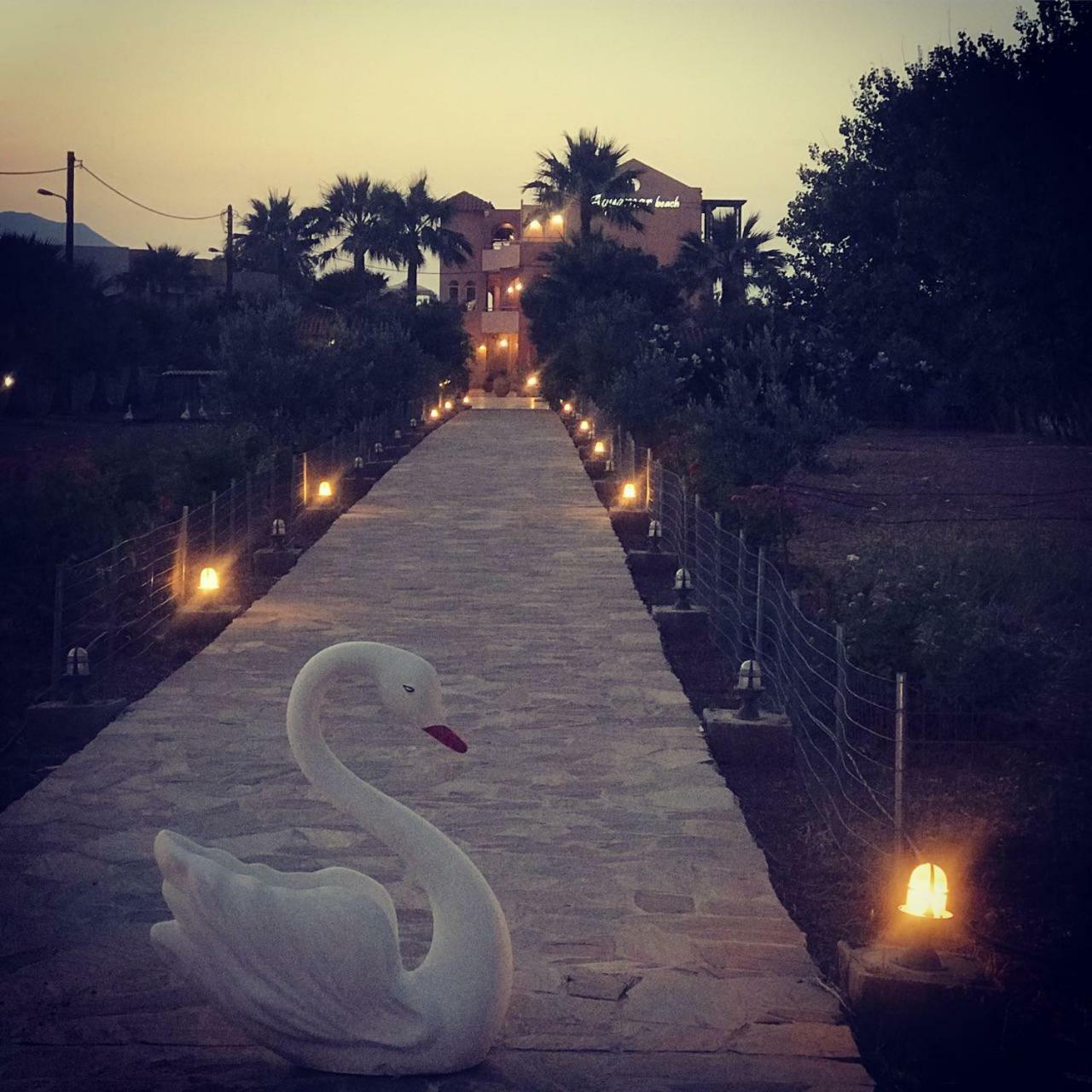 מלון Kournás Aquamar Beach מראה חיצוני תמונה